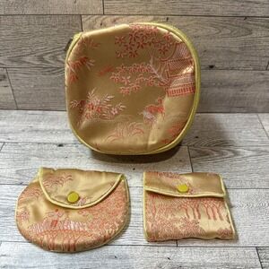 Asian Style‎ Travel/Handbag Accessories (Set Of 3) Vintage